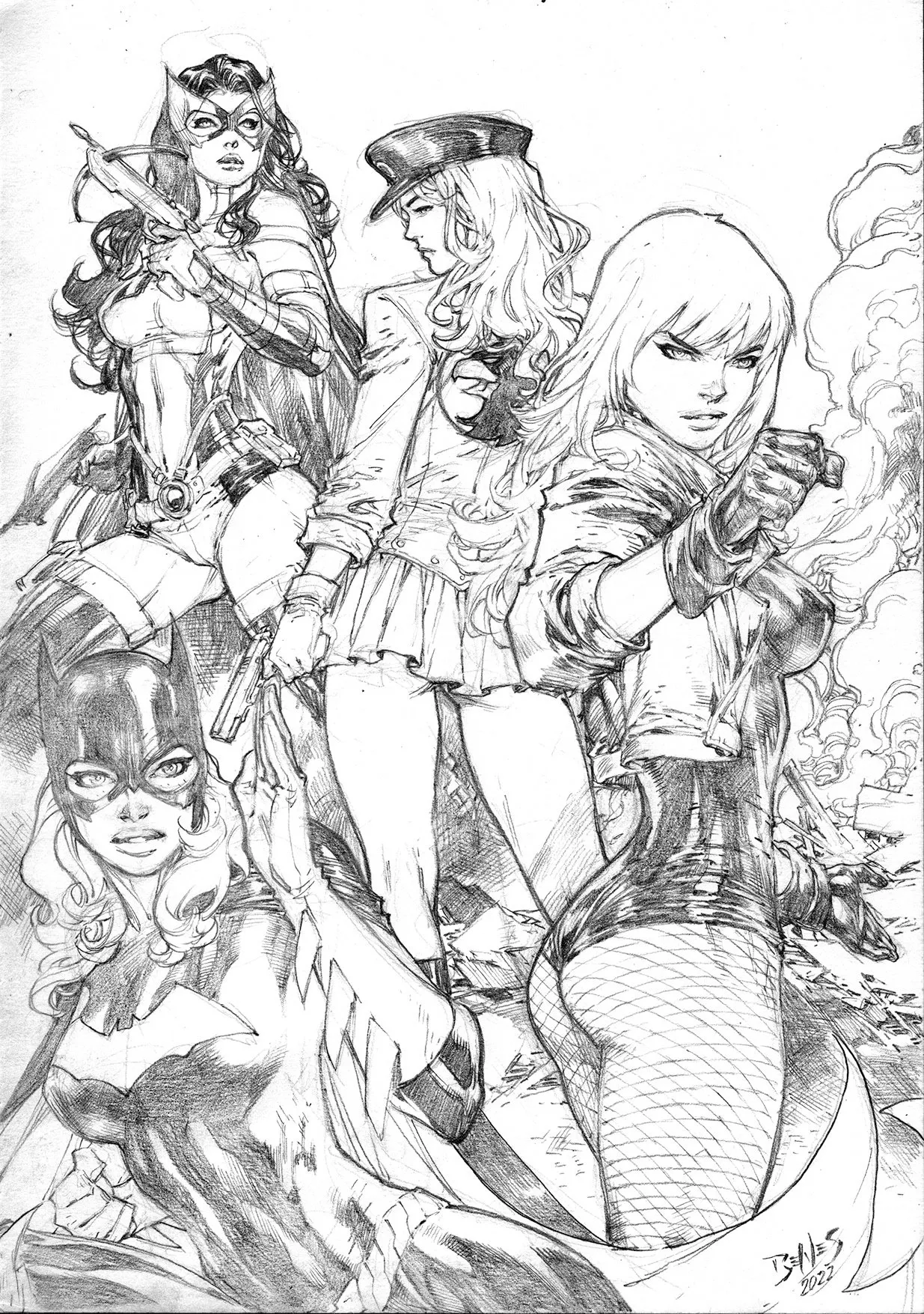 Ed Benes Original Art - Image 23