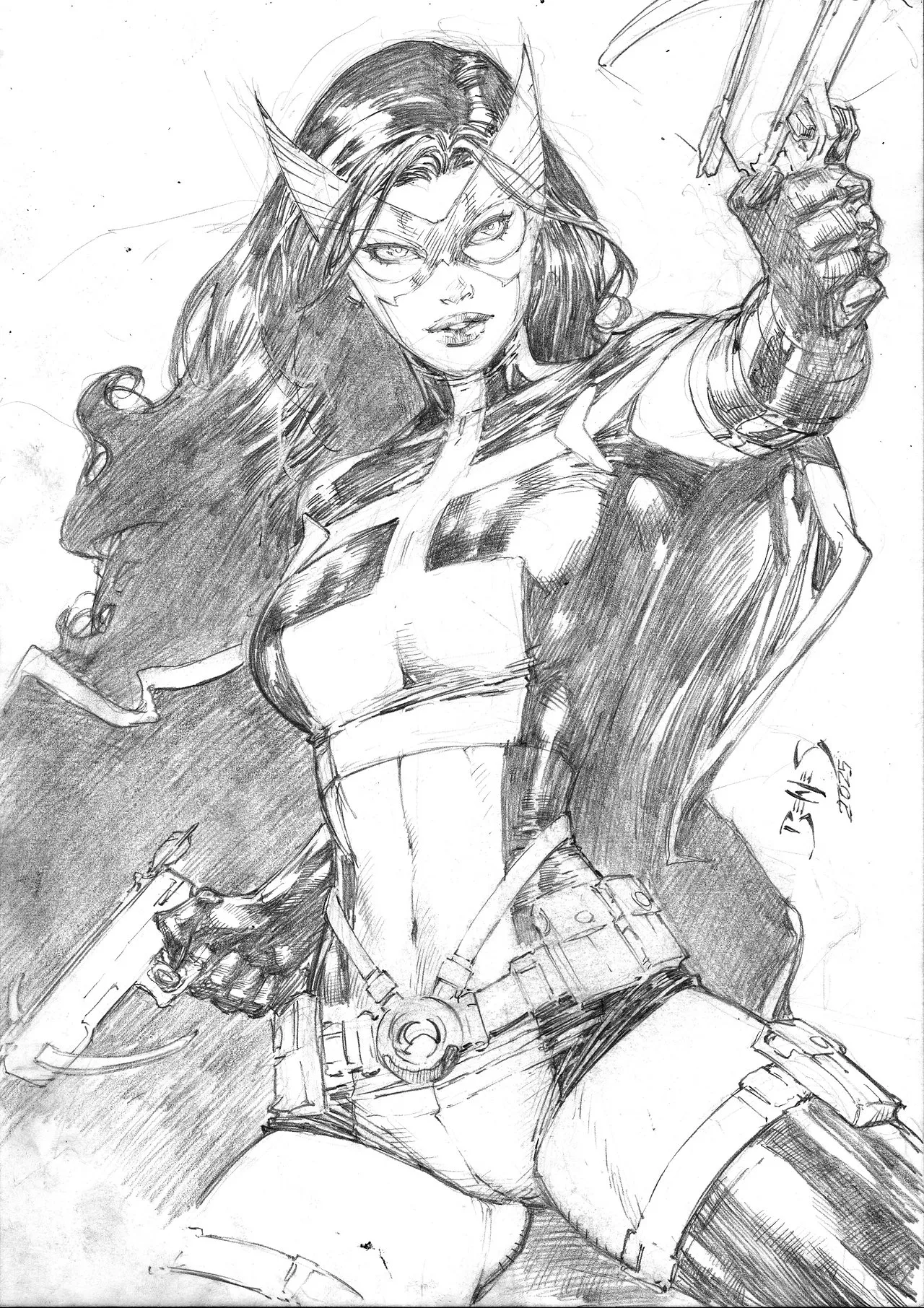 Ed Benes Original Art - Image 230