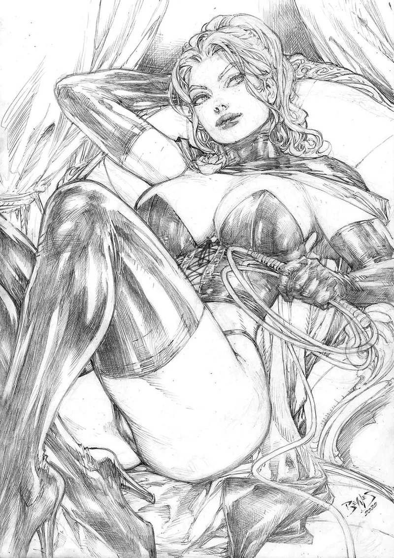 Ed Benes Original Art - Image 242