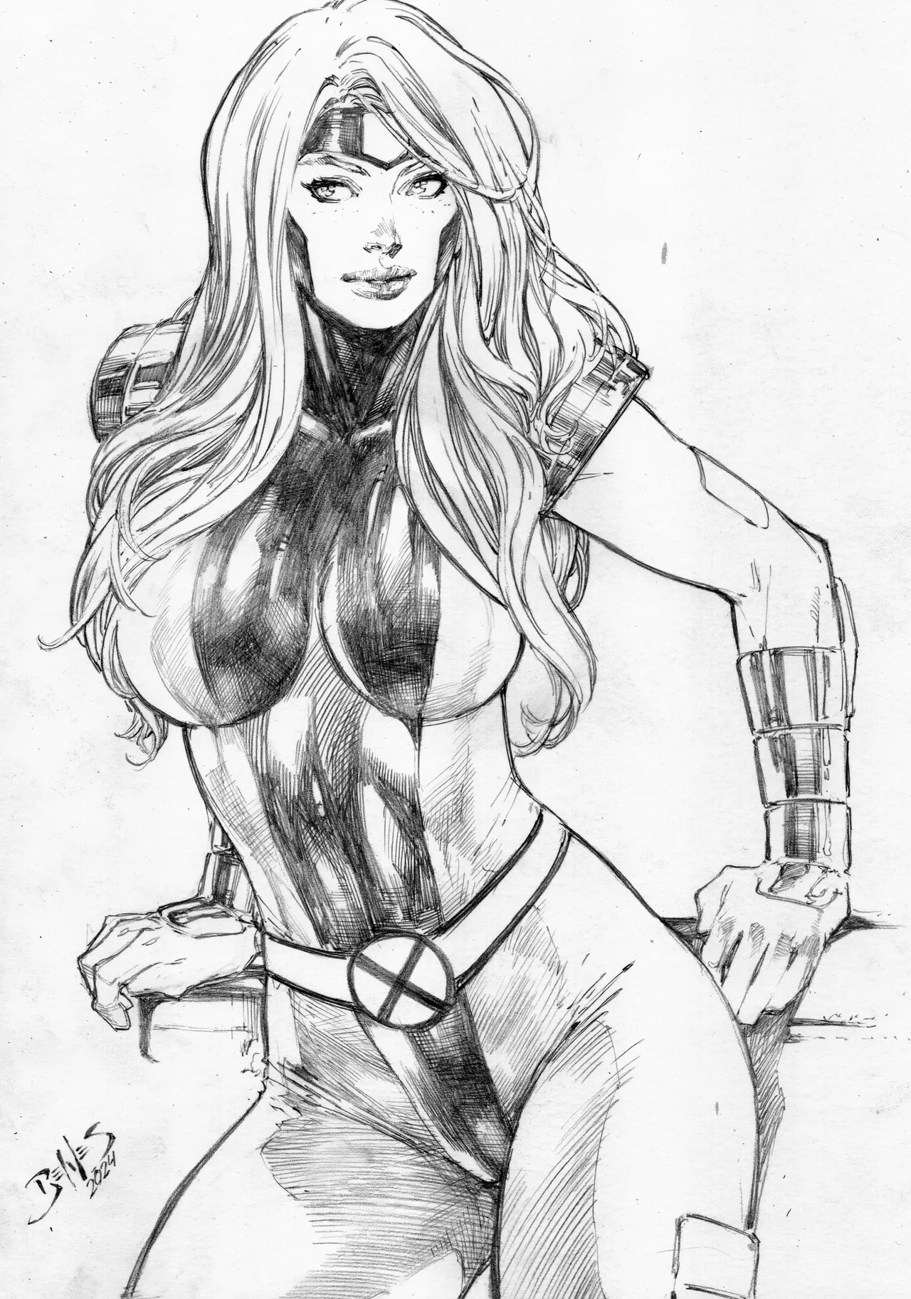 Ed Benes Original Art - Image 246