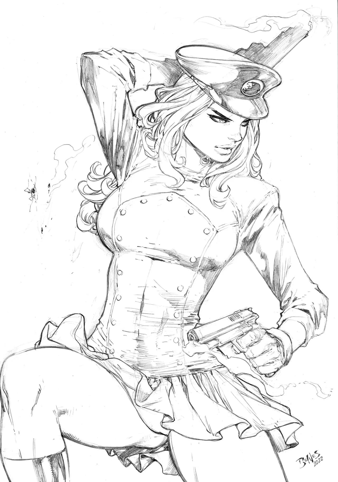 Ed Benes Original Art - Image 263