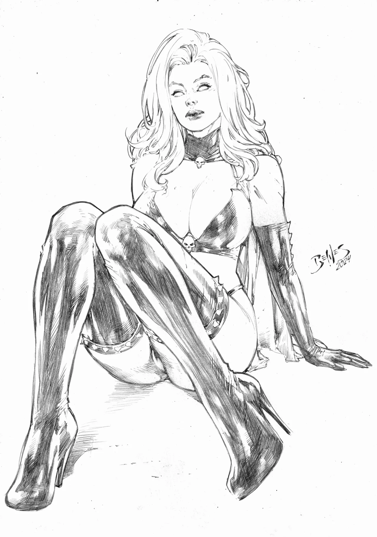 Ed Benes Original Art - Image 268
