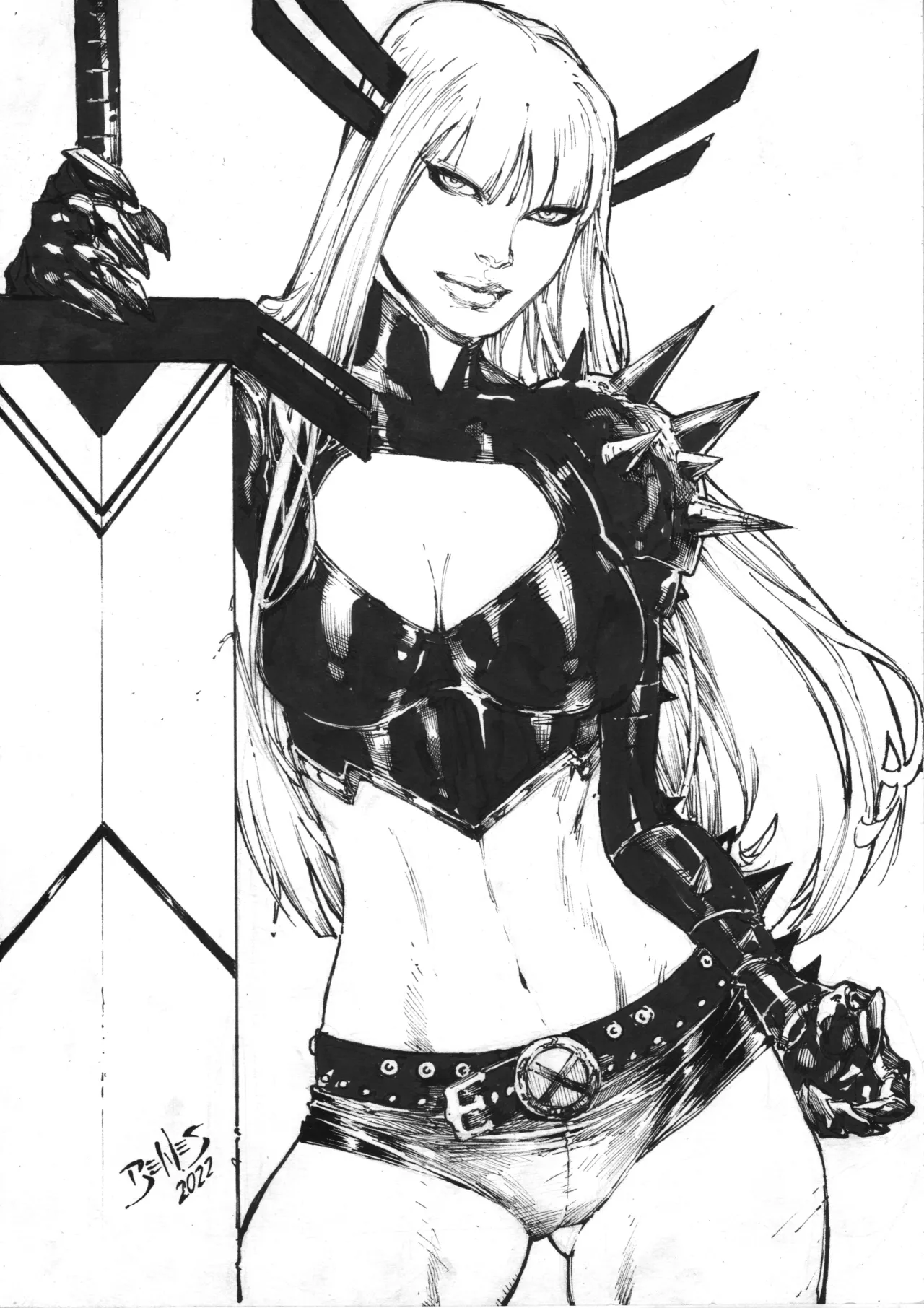 Ed Benes Original Art - Image 277