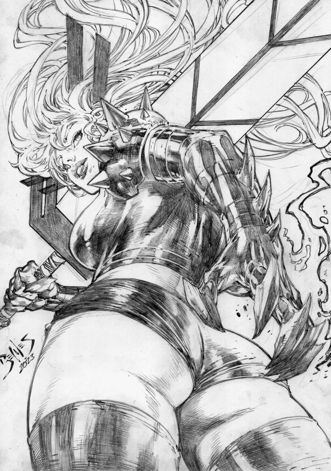 Ed Benes Original Art - Image 279