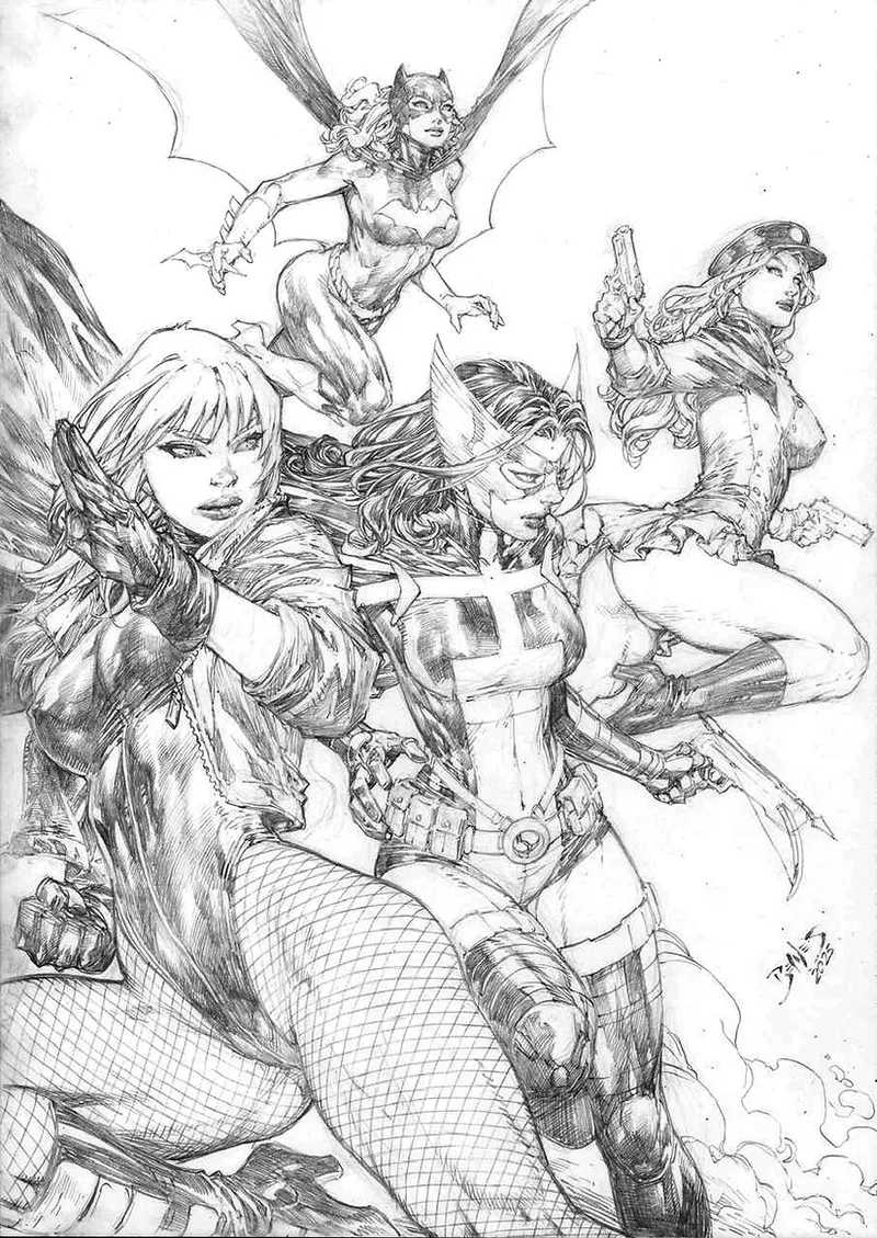 Ed Benes Original Art - Image 28