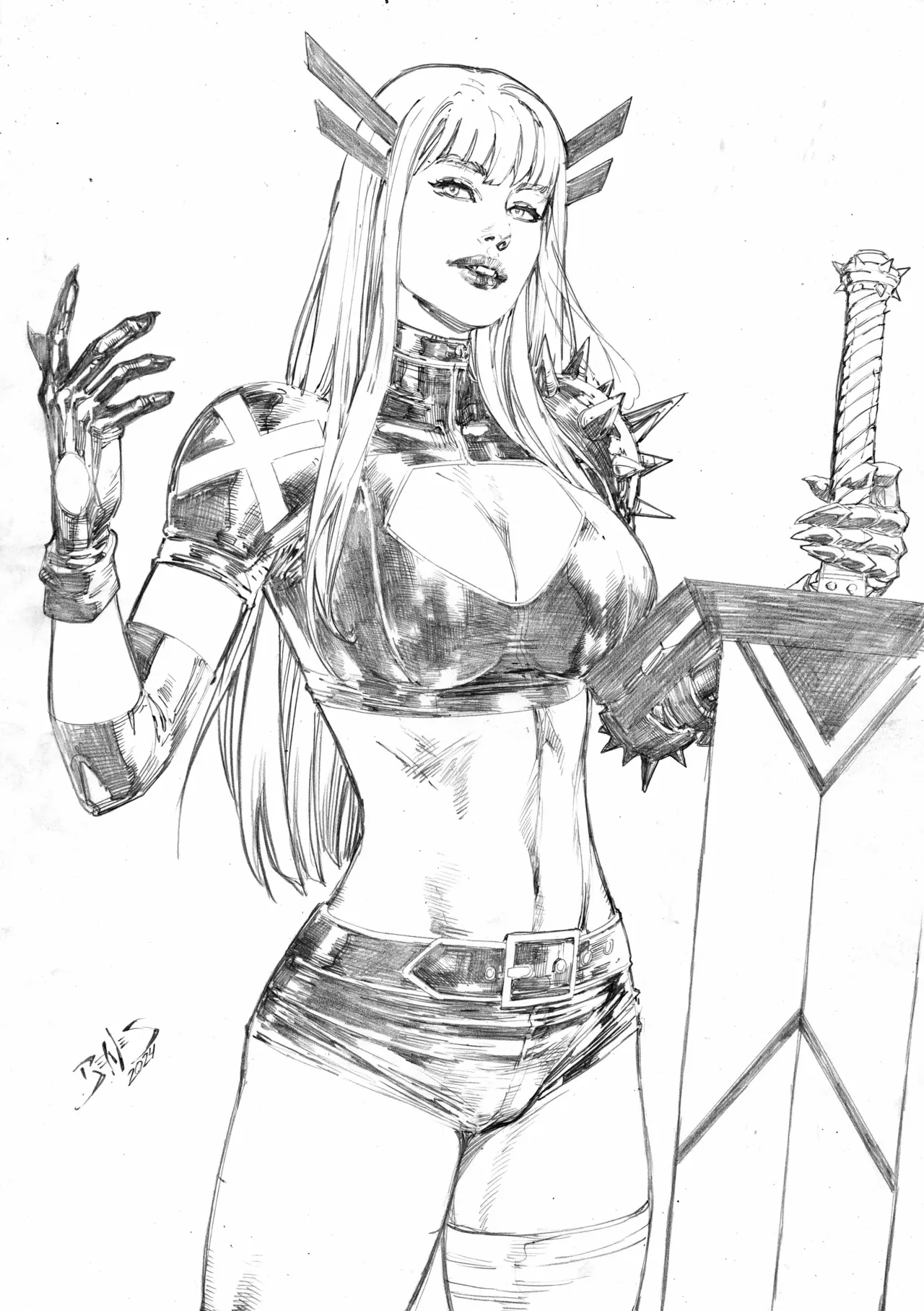 Ed Benes Original Art - Image 280