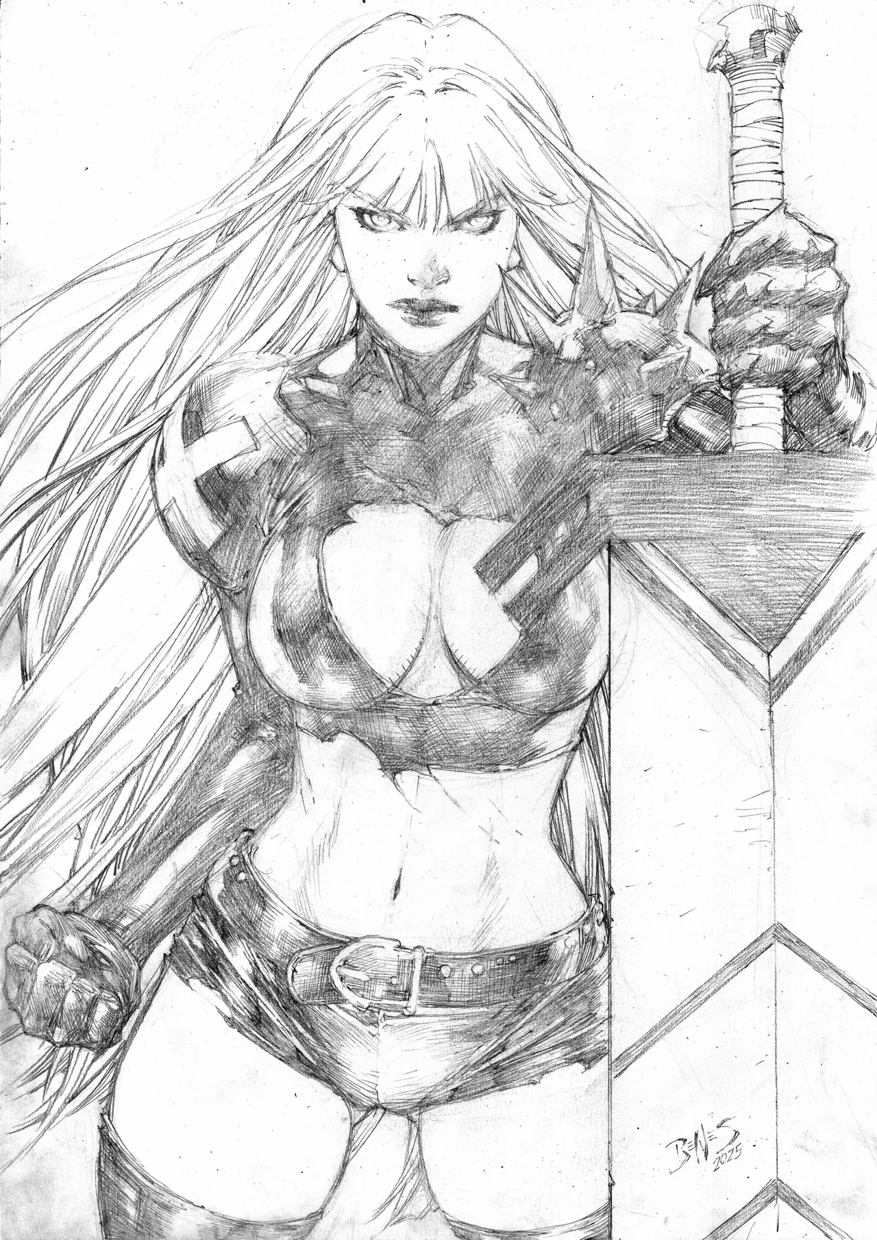 Ed Benes Original Art - Image 282