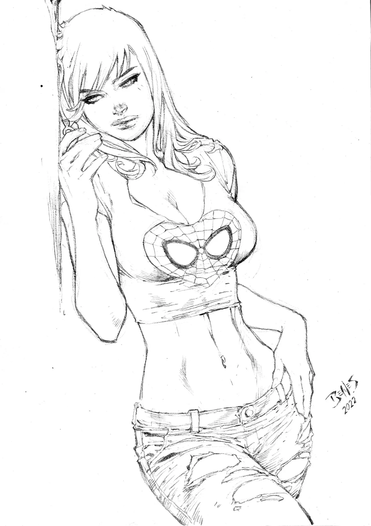 Ed Benes Original Art - Image 290