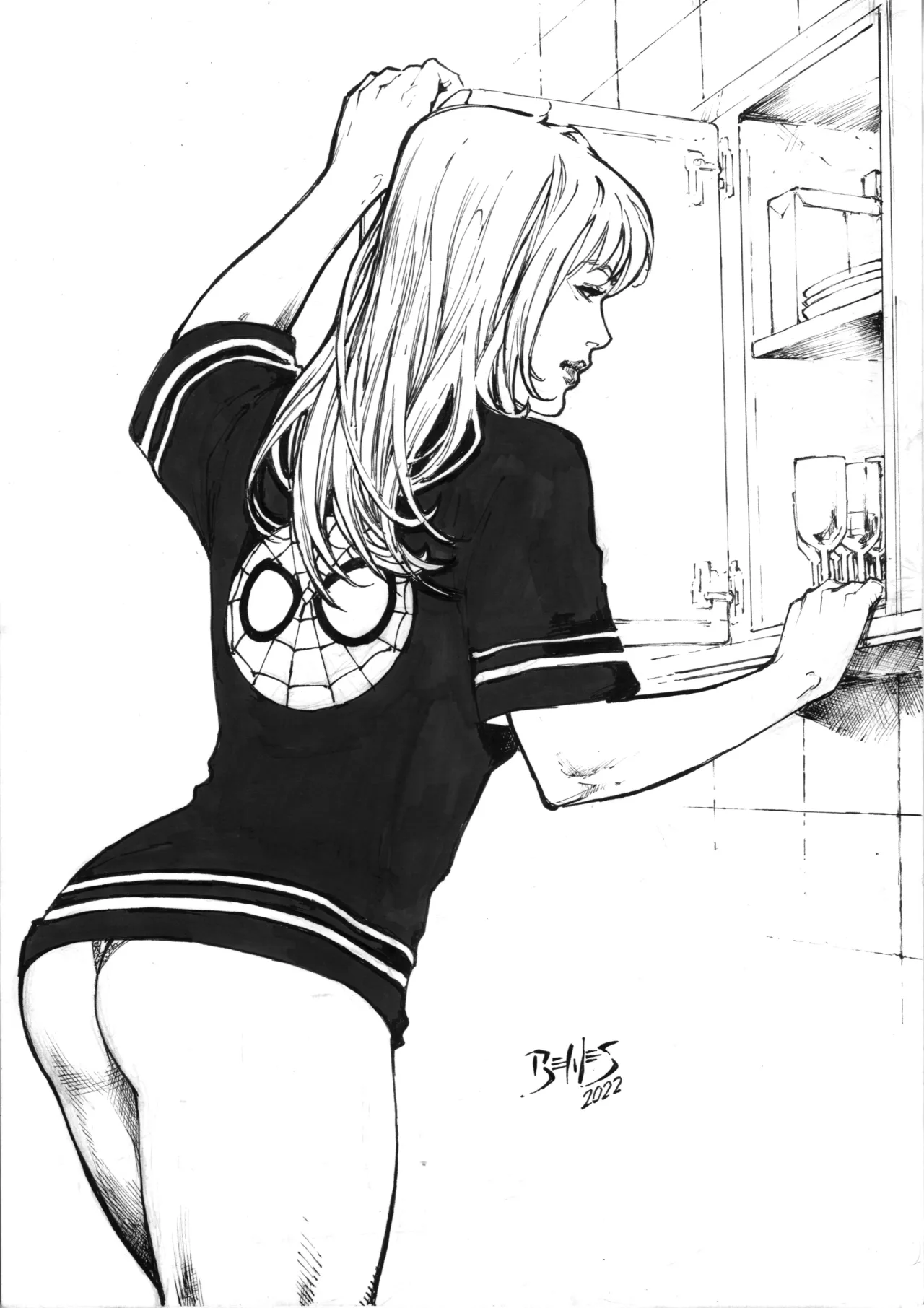 Ed Benes Original Art - Image 291