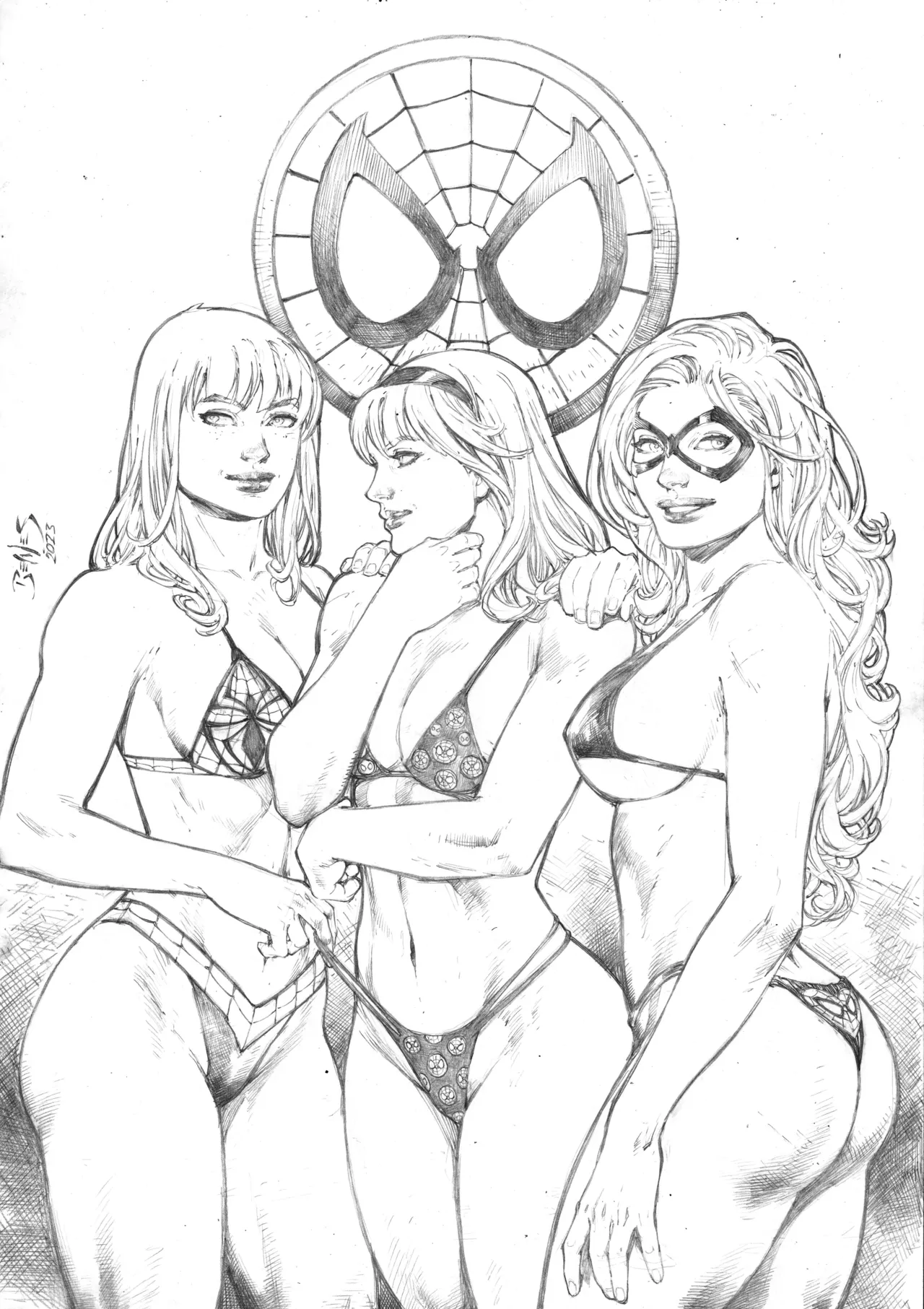Ed Benes Original Art - Image 309