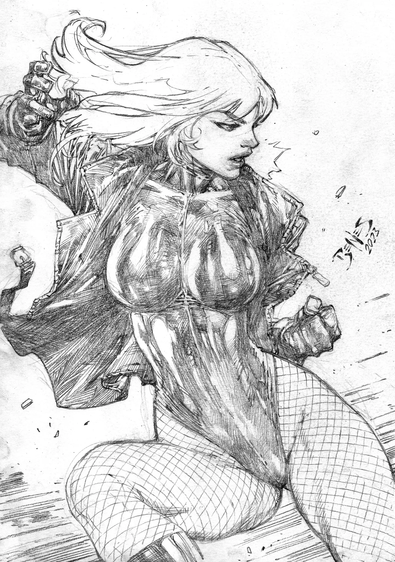 Ed Benes Original Art - Image 32