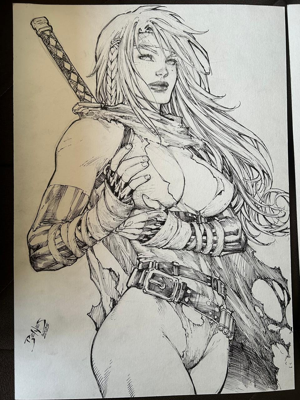 Ed Benes Original Art - Image 323