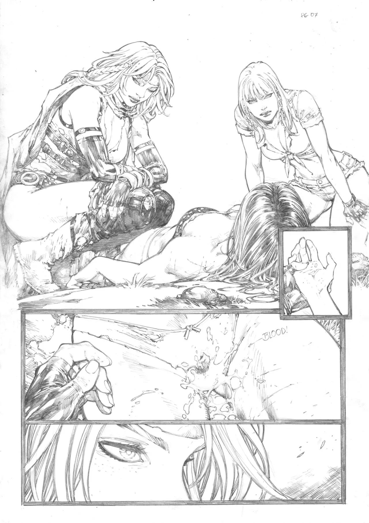 Ed Benes Original Art - Image 325