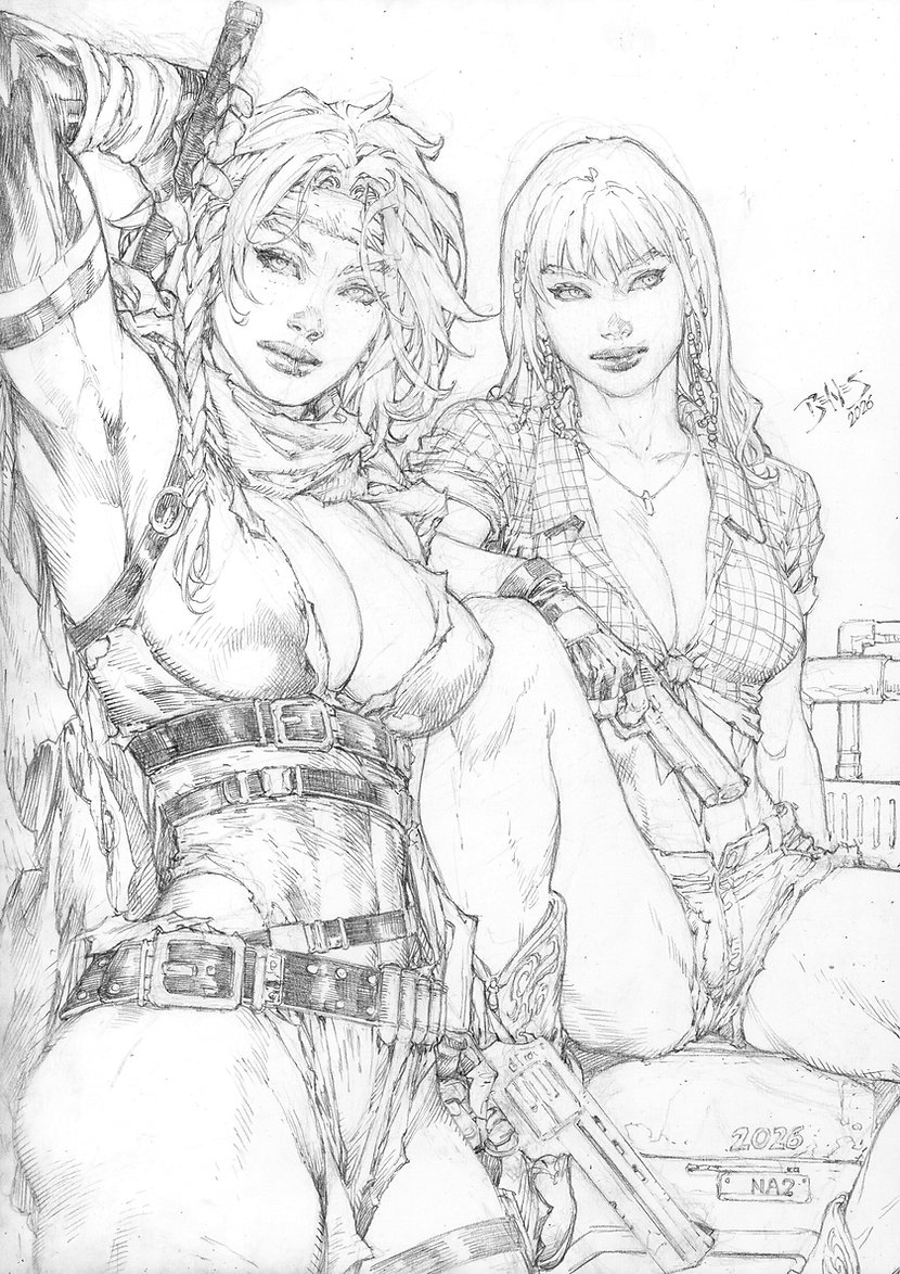 Ed Benes Original Art - Image 329