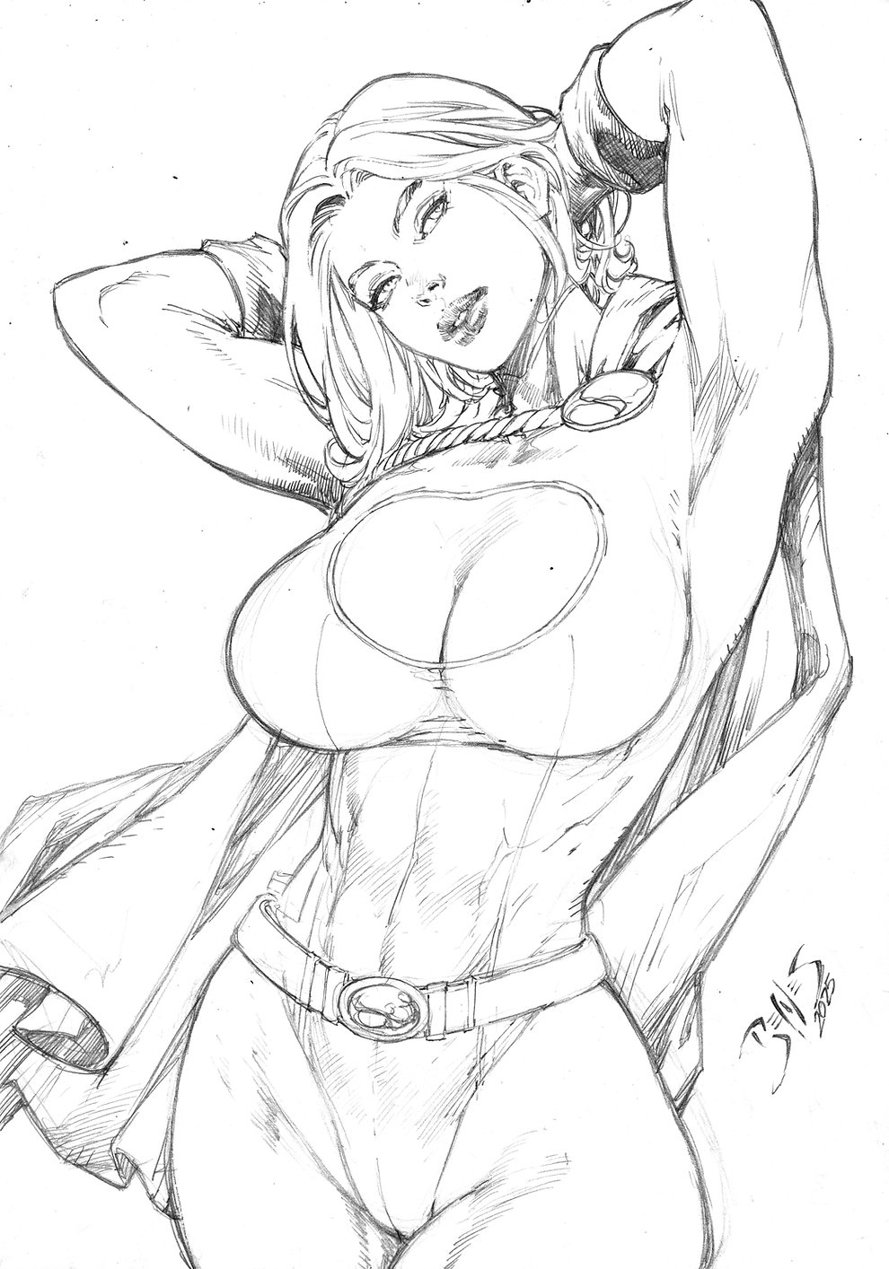 Ed Benes Original Art - Image 365
