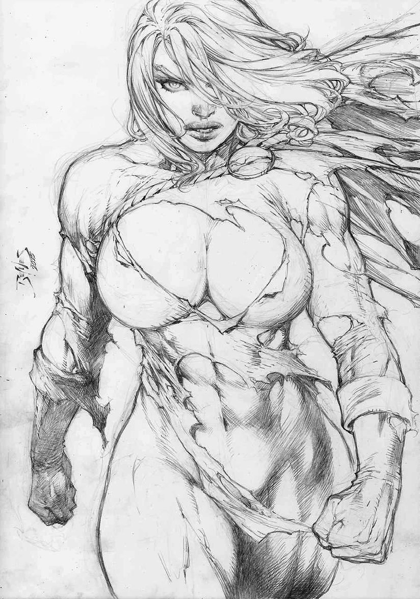 Ed Benes Original Art - Image 370