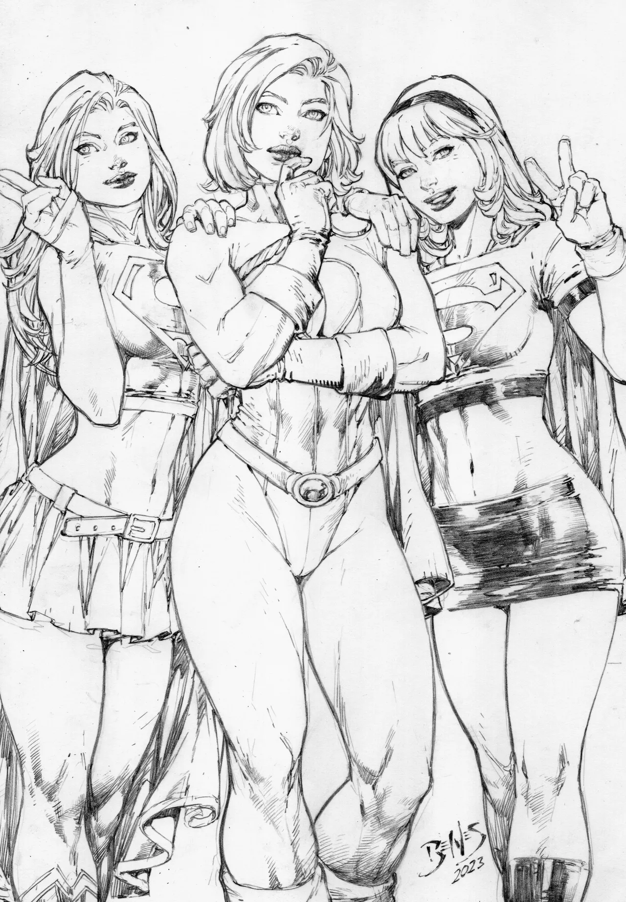 Ed Benes Original Art - Image 382