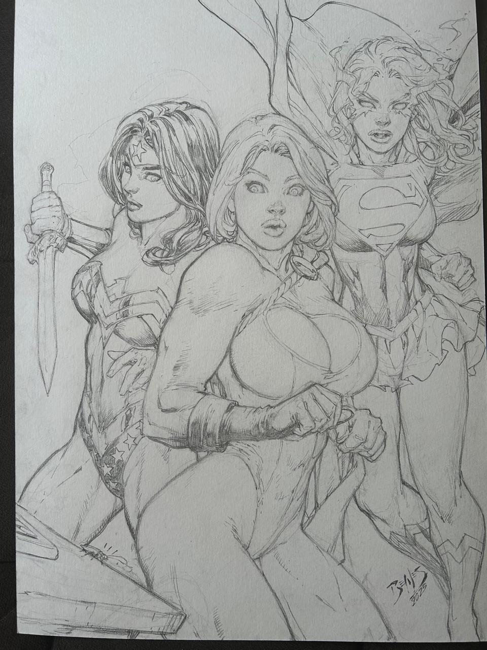 Ed Benes Original Art - Image 386