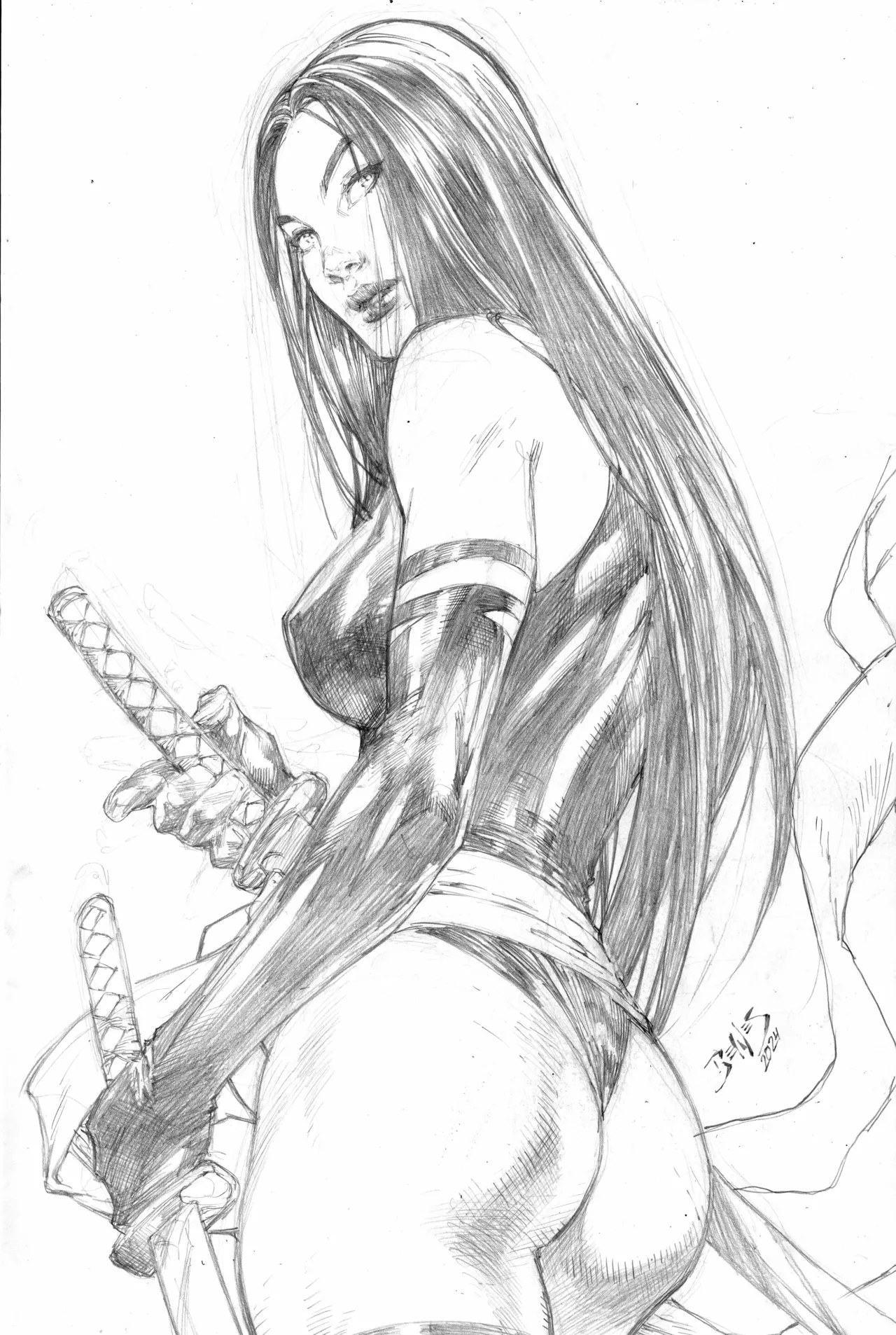 Ed Benes Original Art - Image 409