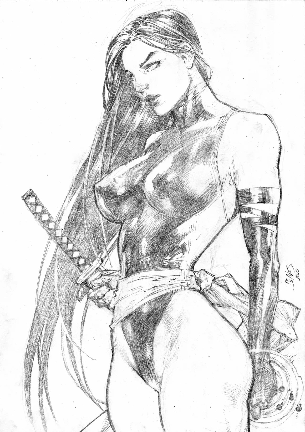 Ed Benes Original Art - Image 412