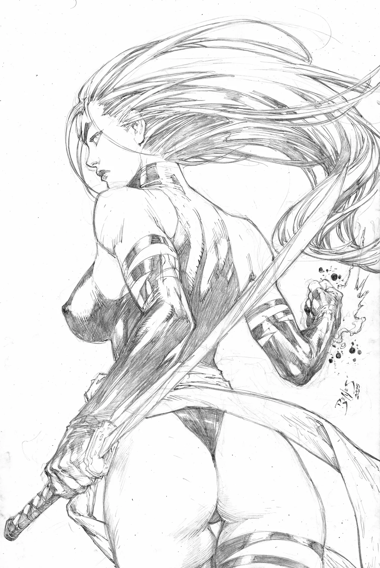 Ed Benes Original Art - Image 415