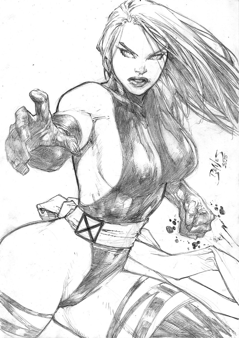 Ed Benes Original Art - Image 416