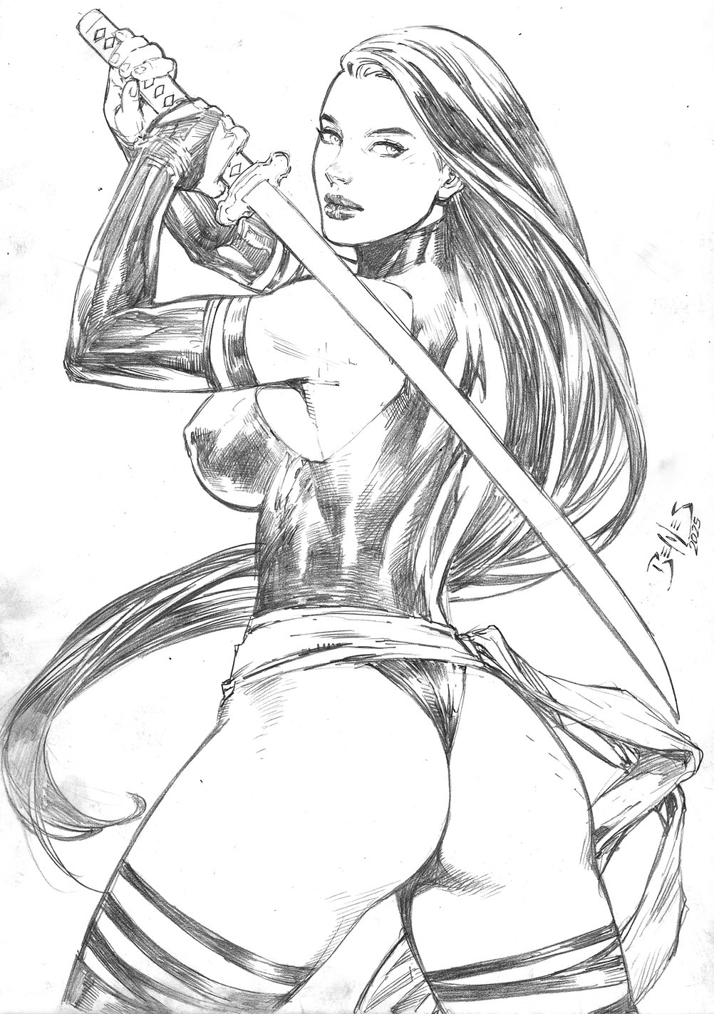 Ed Benes Original Art - Image 422