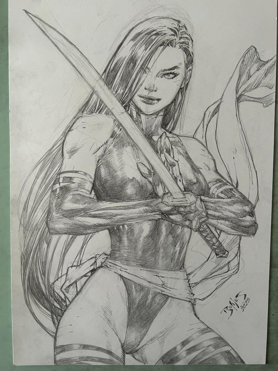 Ed Benes Original Art - Image 423