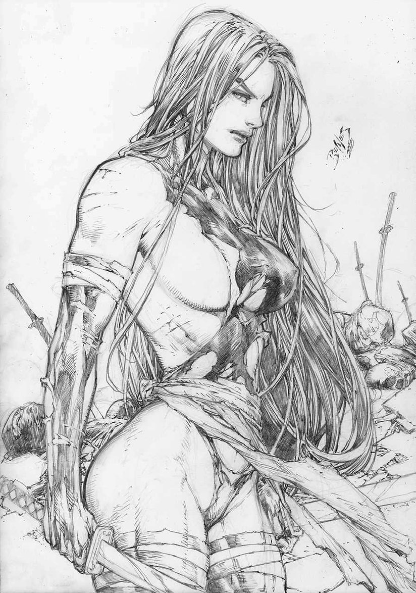 Ed Benes Original Art - Image 427