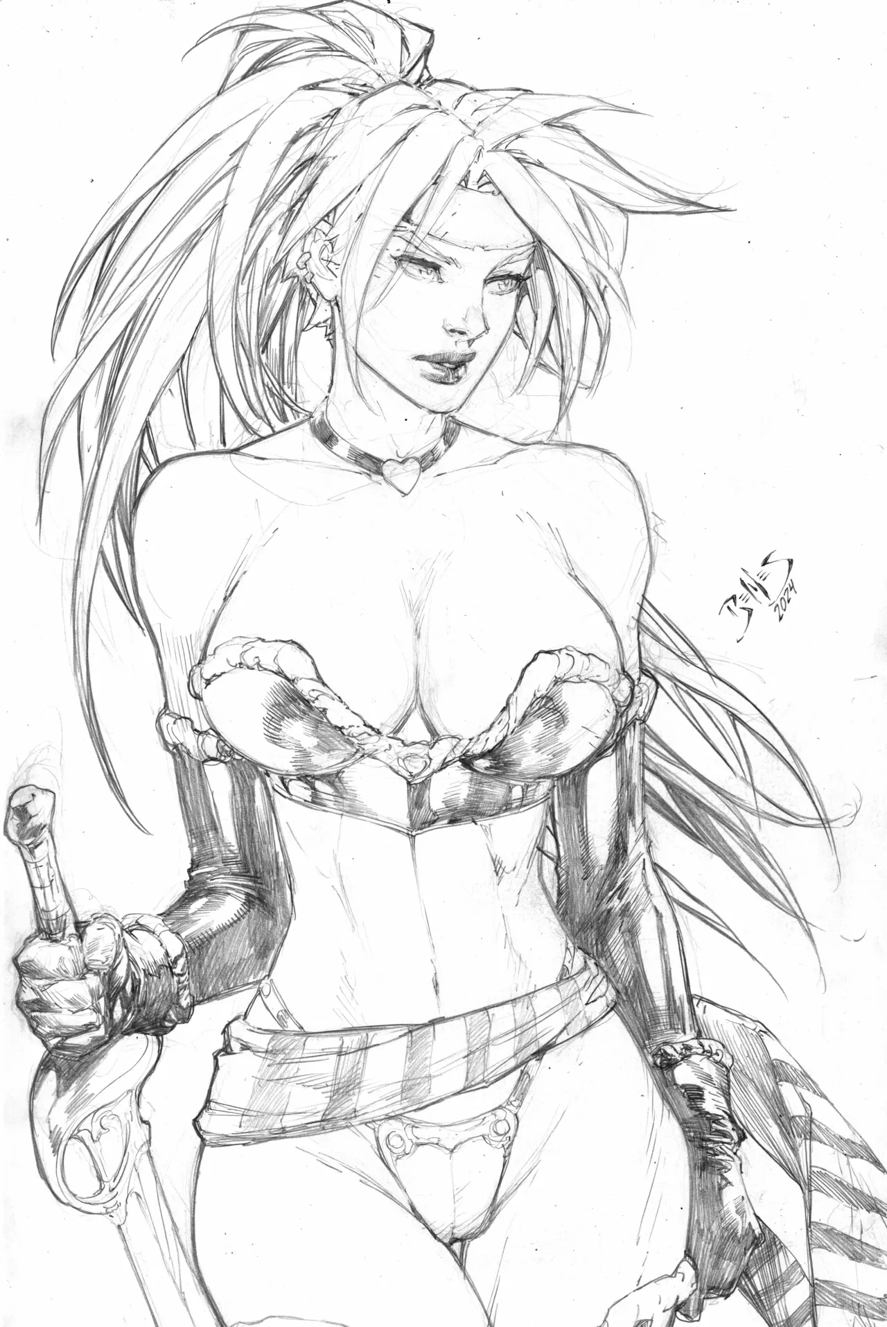 Ed Benes Original Art - Image 437