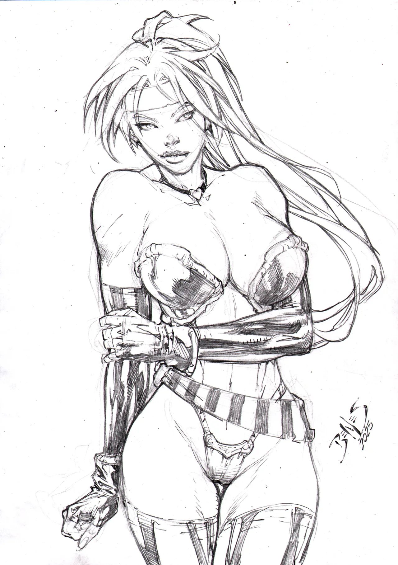 Ed Benes Original Art - Image 438