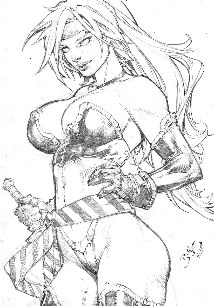 Ed Benes Original Art - Image 439