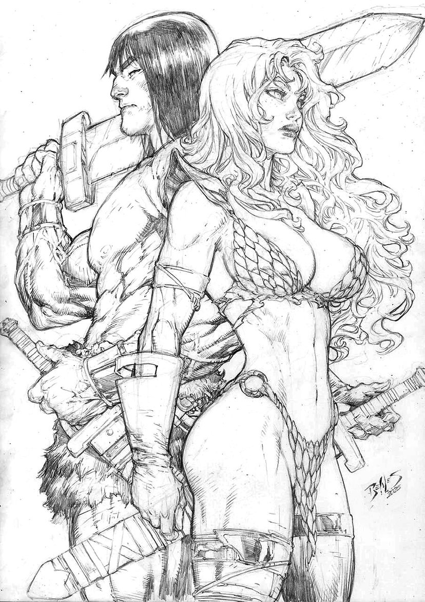 Ed Benes Original Art - Image 446