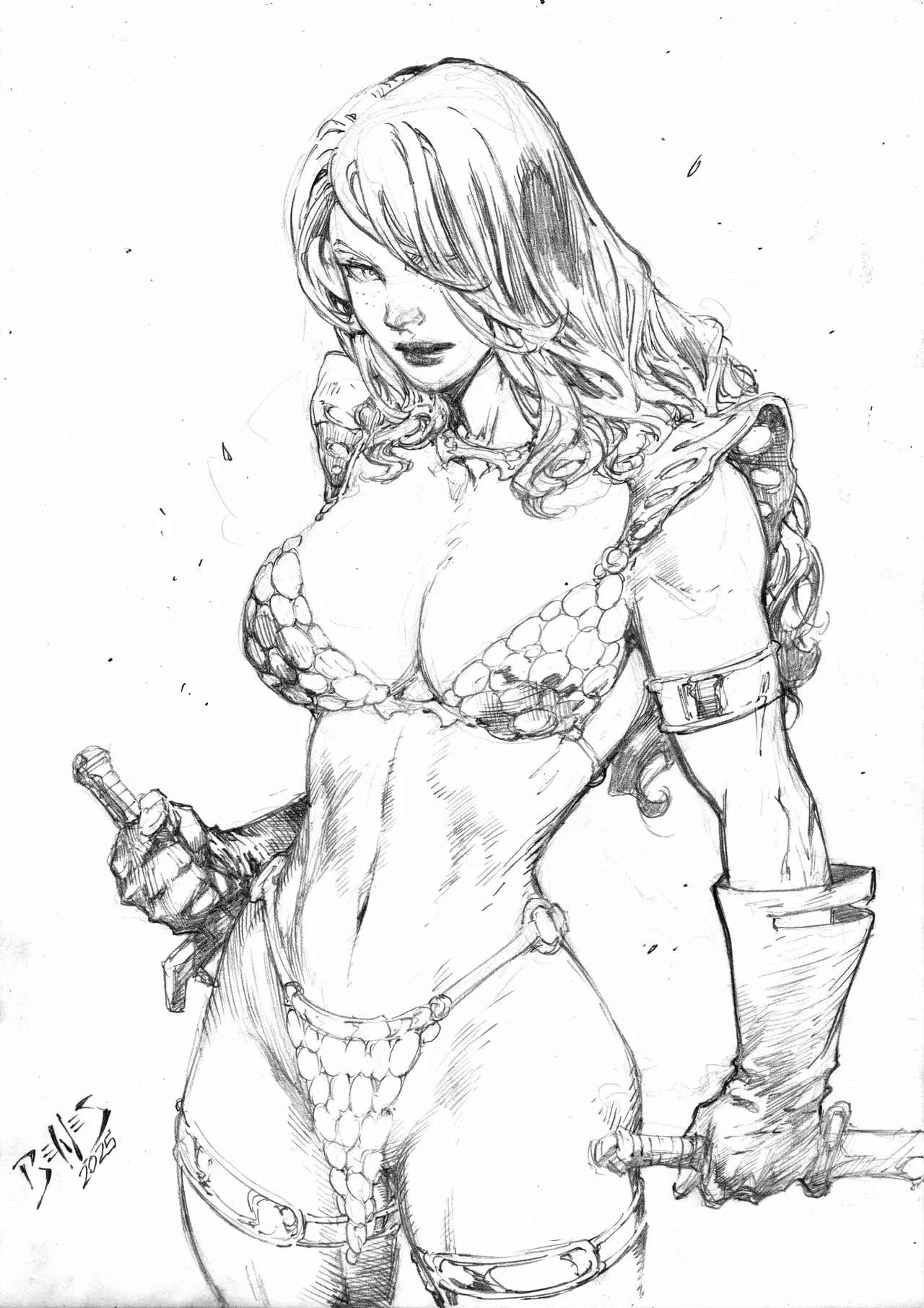 Ed Benes Original Art - Image 456