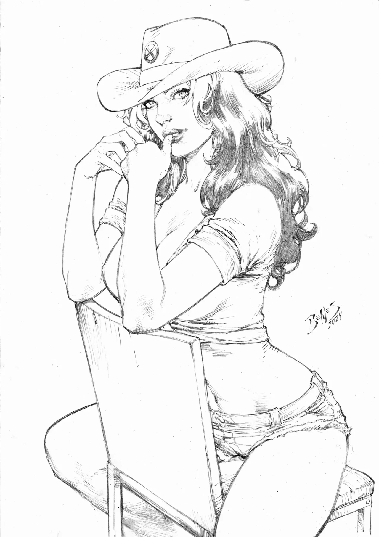 Ed Benes Original Art - Image 471