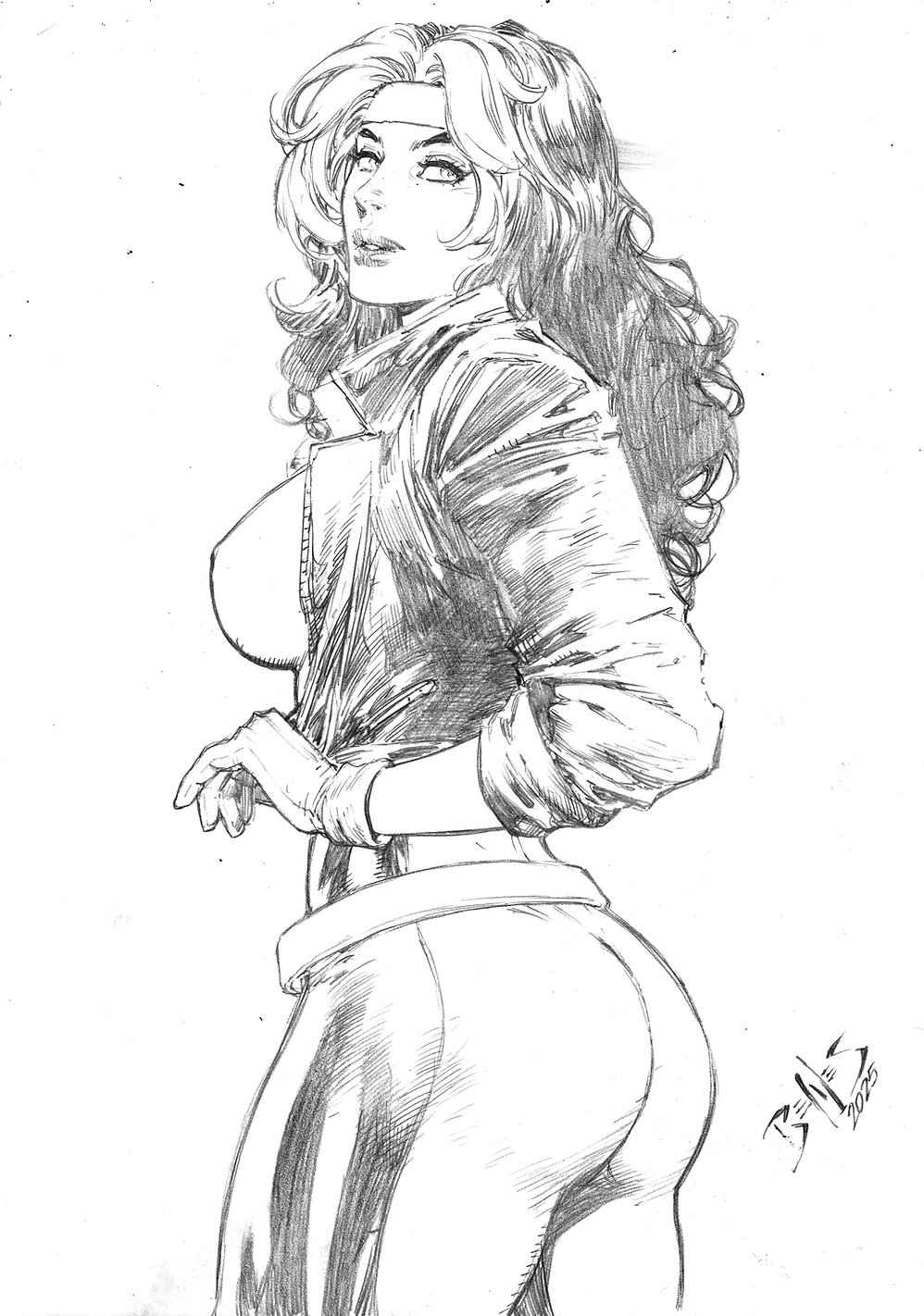 Ed Benes Original Art - Image 473