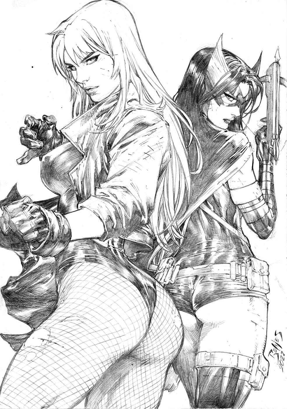 Ed Benes Original Art - Image 48