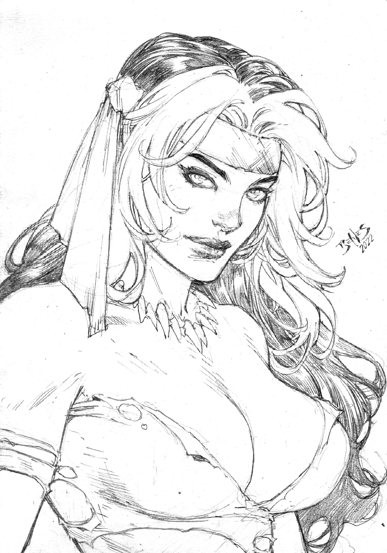 Ed Benes Original Art - Image 481