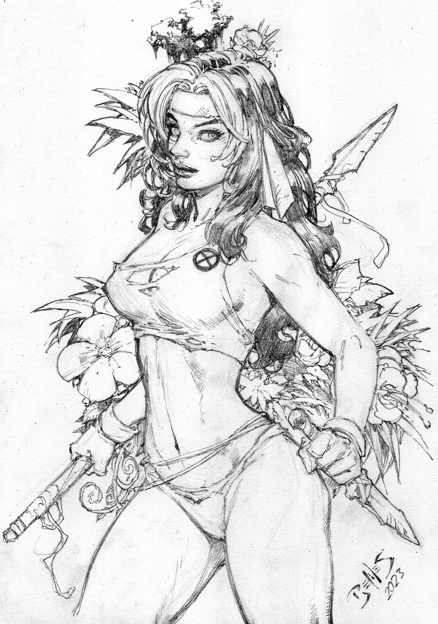 Ed Benes Original Art - Image 485
