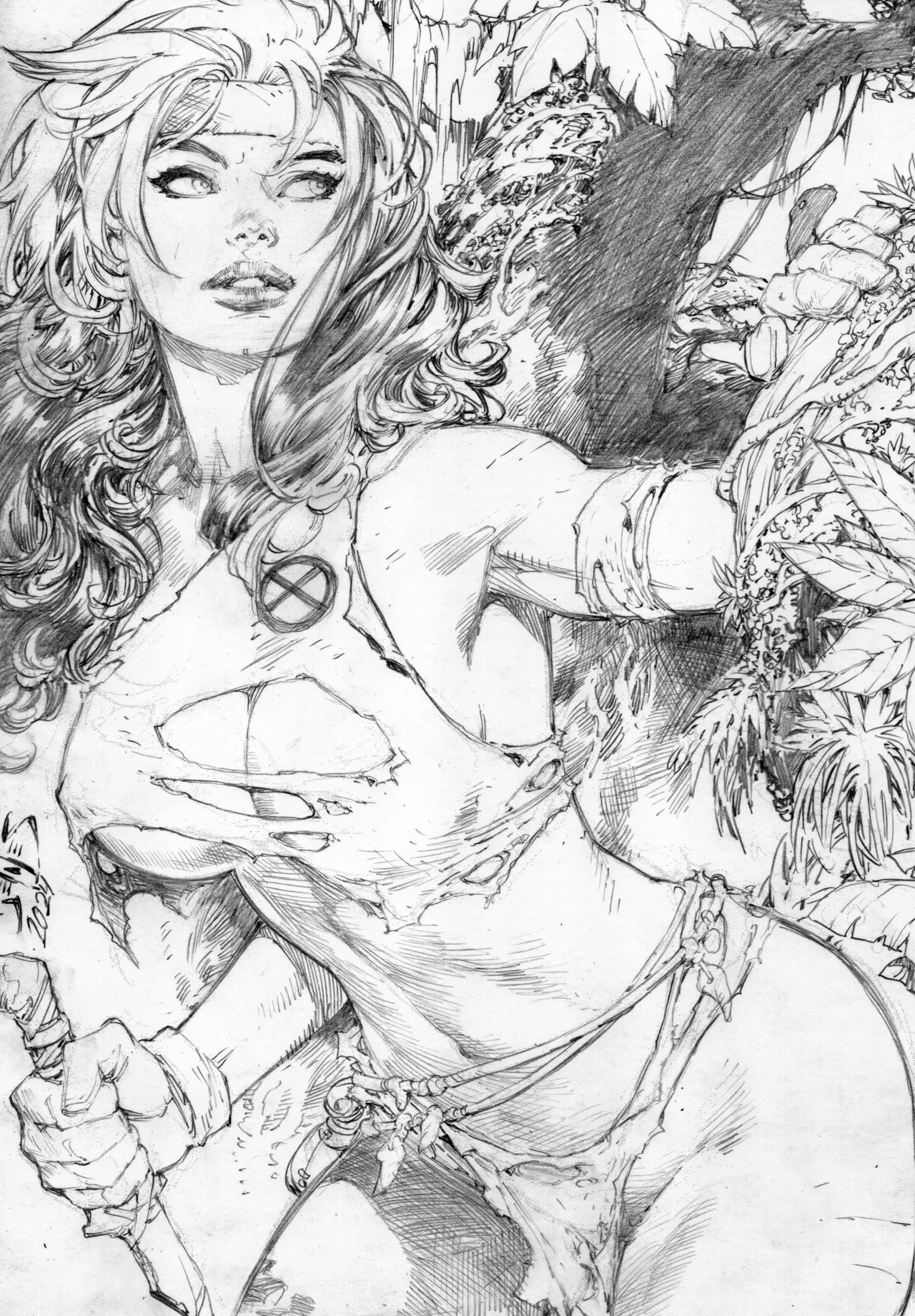 Ed Benes Original Art - Image 486
