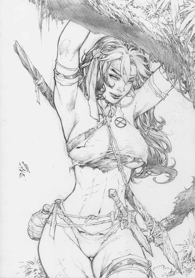 Ed Benes Original Art - Image 507