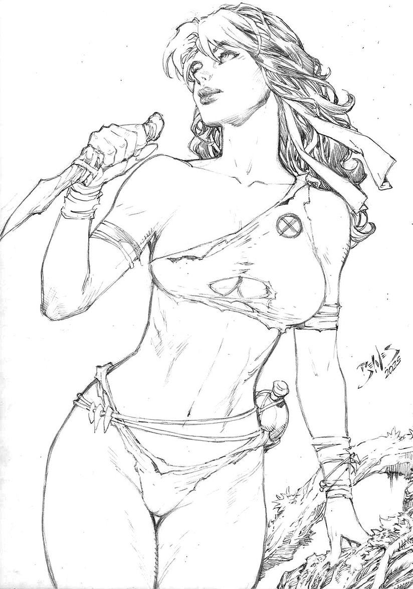 Ed Benes Original Art - Image 510