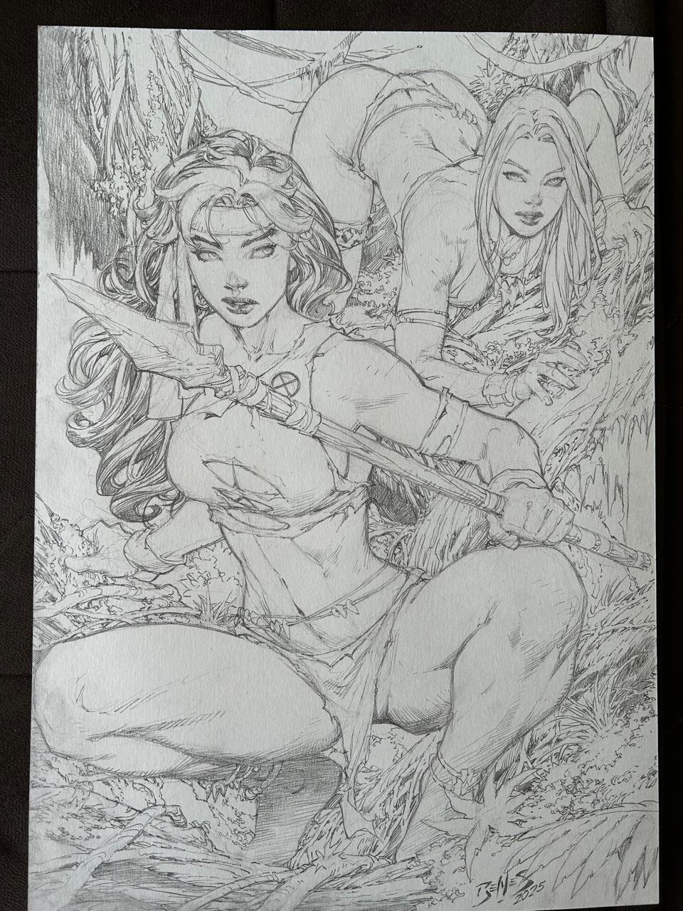 Ed Benes Original Art - Image 515