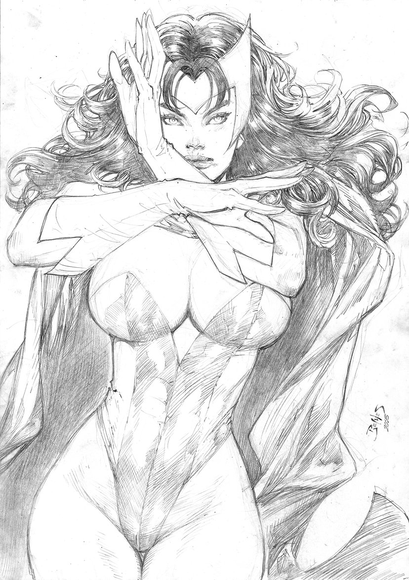 Ed Benes Original Art - Image 523
