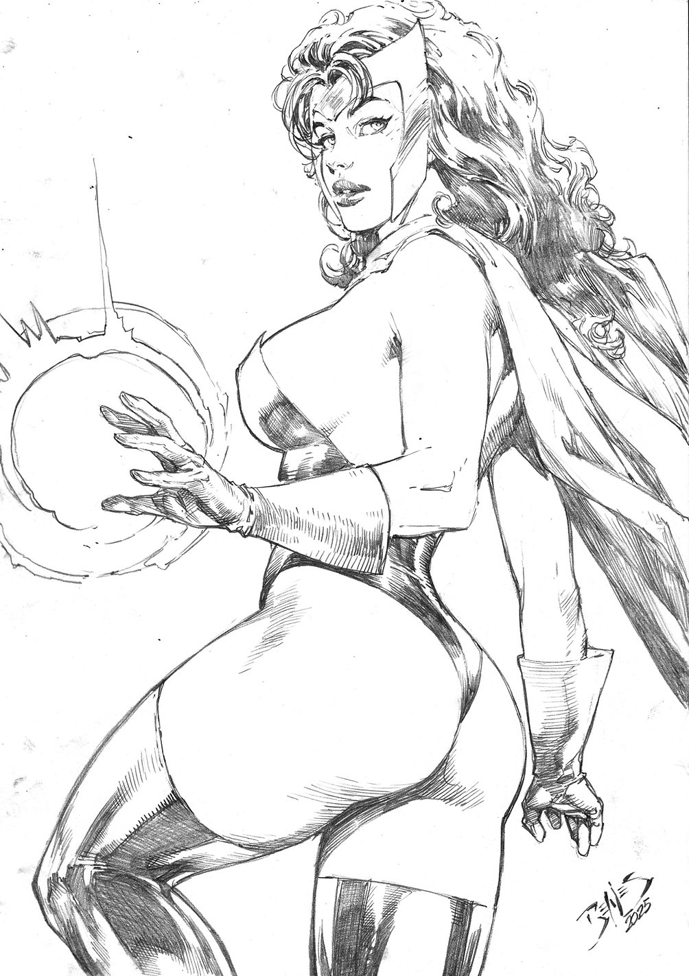 Ed Benes Original Art - Image 524