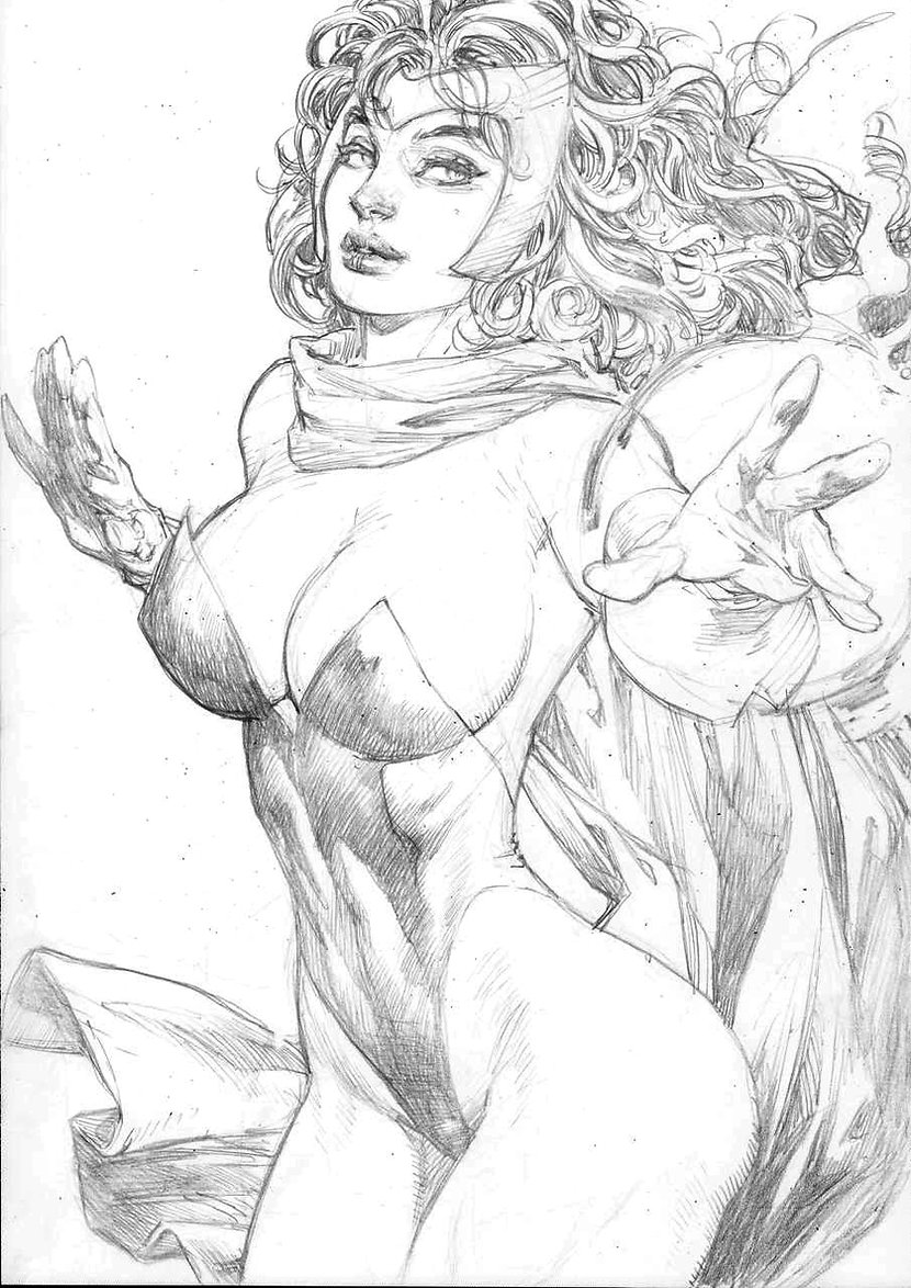Ed Benes Original Art - Image 525