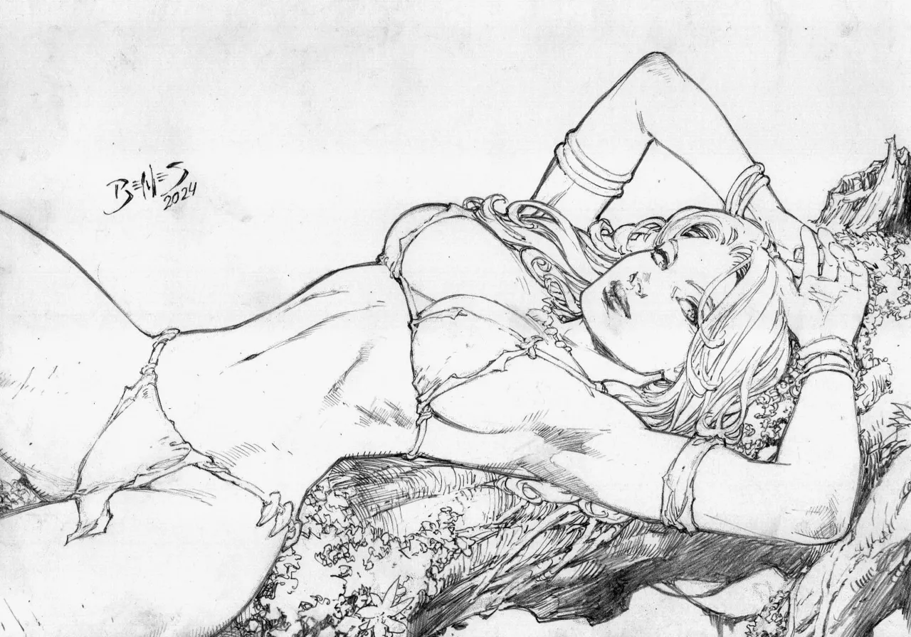 Ed Benes Original Art - Image 528