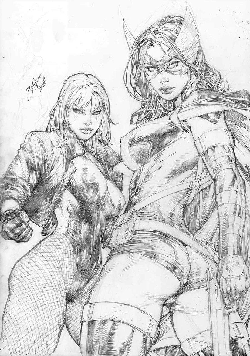 Ed Benes Original Art - Image 53