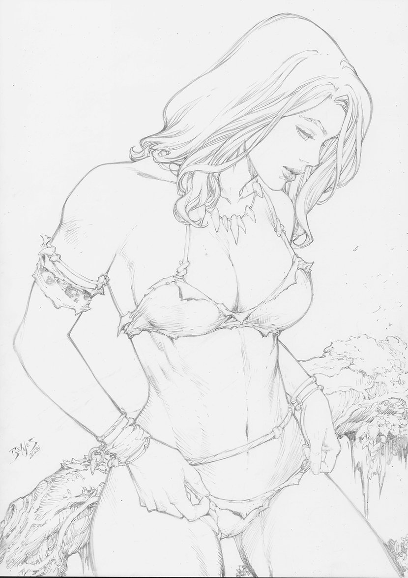 Ed Benes Original Art - Image 535