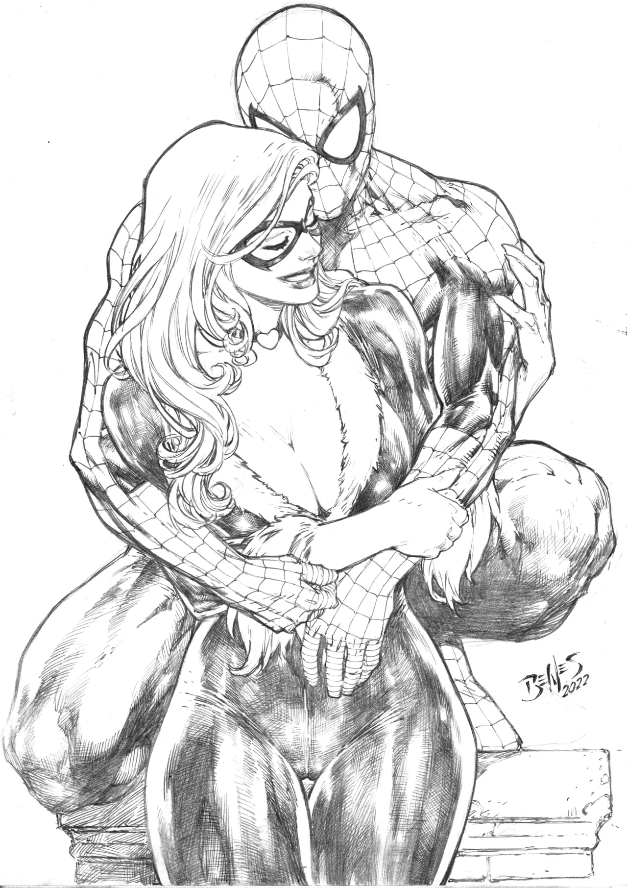 Ed Benes Original Art - Image 543